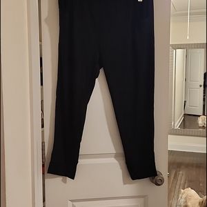 Black loose lounge pants